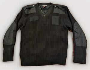 Fechheimer Uniform Sweater Mens XL Black Gore Windstopper Police Tactical USA